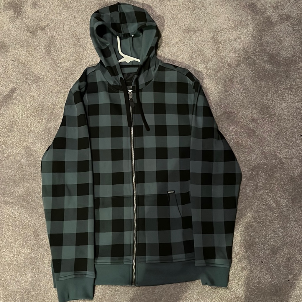 Flannel Pattern Zip Up